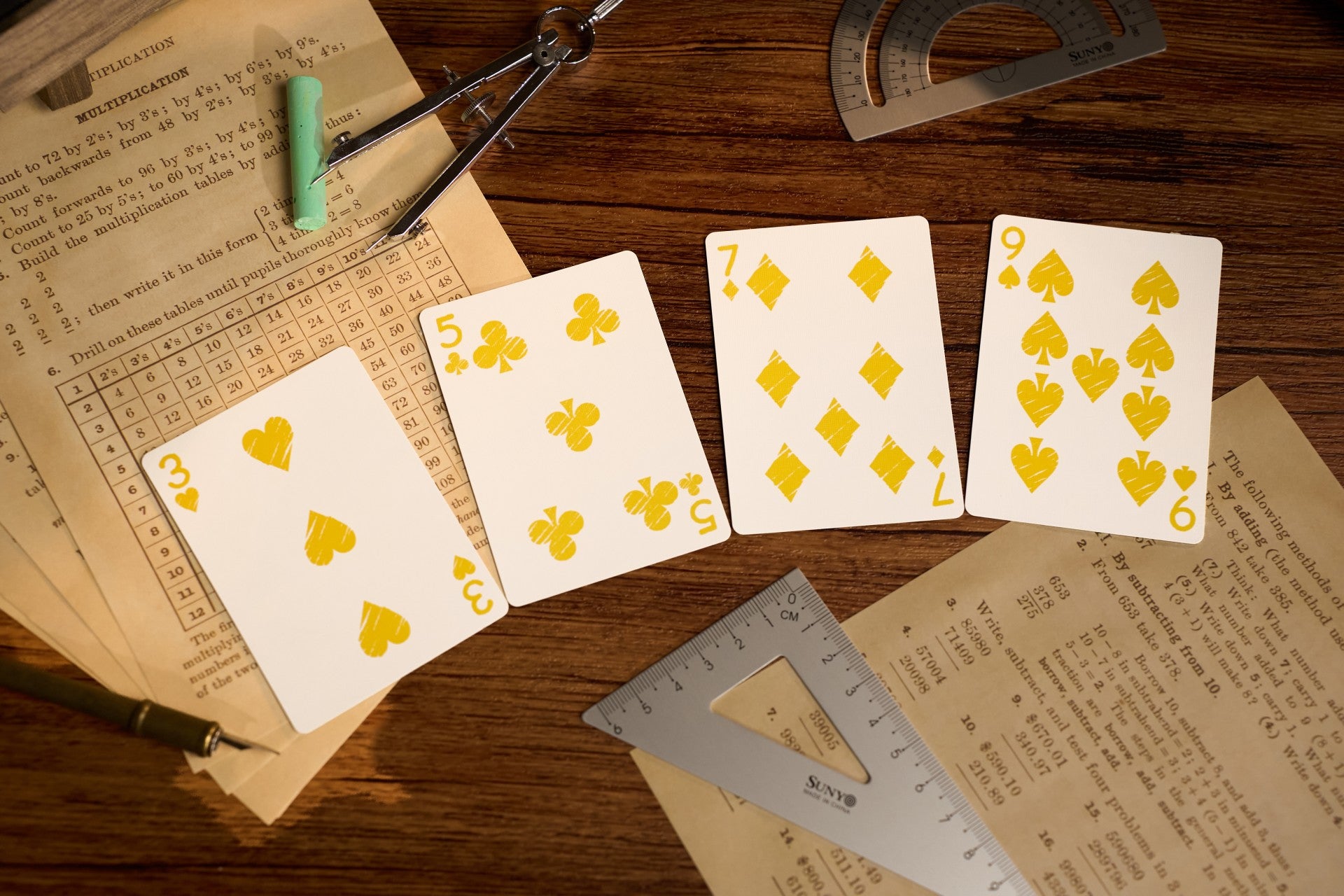 Fomula Playing Cards