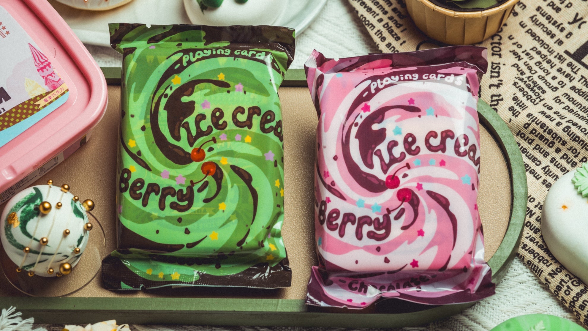 Ice Cream Playing Cards