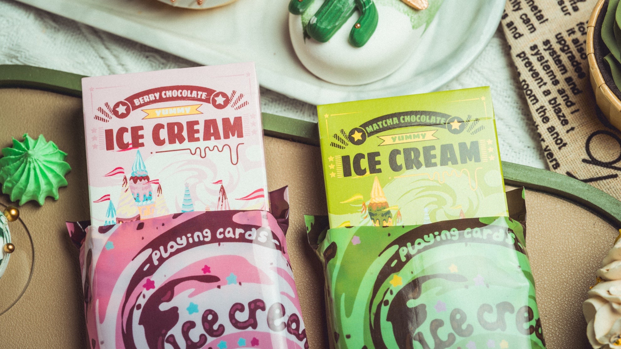 Ice Cream Playing Cards